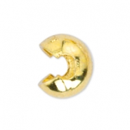 Beadalon knijpkraal verbergers 4mm Goud
