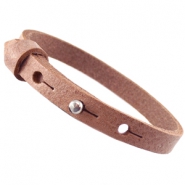 Cuoio armbanden Cuoio armbanden leer 8 mm voor 12 mm cabochon