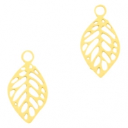 Hangers bohemian blaadje Goud