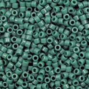 Miyuki kralen delica's 11/0 Duracoat opaque dyed forest green DB-2358