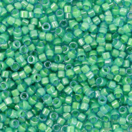 Miyuki kralen delica's 11/0 Luminous mermaid green DB-2053