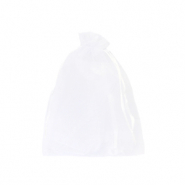 Sieraad zakje organza 9x12cm White
