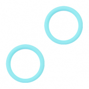 Elastiek eindje Light blue