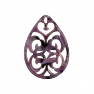 Resin hangers barok druppel Purple