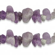 Chips stone kralen amethist Purple