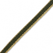Lint Dark green- gold