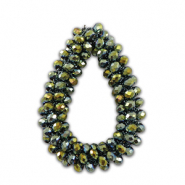 Top facet hangers druppel Olive green