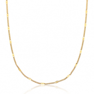 Roestvrij stalen (RVS) Stainless steel kettingen Gold