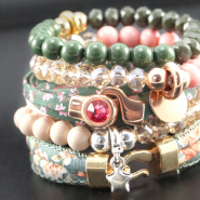 Inspiratiesets Trendy koord met glamour kralen! 