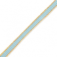 Lint Teal blue-gold