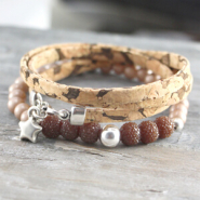 Inspiratiesets Armbanden met kurk & snake!