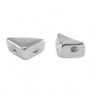 Tile beads driehoek Silver