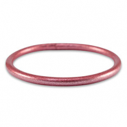 Inspired temple bracelets 5mm maat M Peonia pink