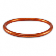Inspired temple bracelets 5mm maat M Burnt orange