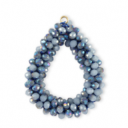 Top facet hangers druppel Seaport blue