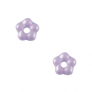 Czech kralen bloem 5mm Lilac