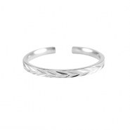 Roestvrij stalen (RVS) Stainless steel ringen Zilver