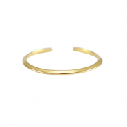 Roestvrij stalen (RVS) Stainless steel ringen Goud