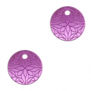 Statement hangers bloem 16mm Metallic lilac purple