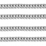 Roestvrij stalen (RVS) Stainless steel onderdelen jasseron Silver