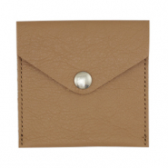 Portemonnee small Camel brown