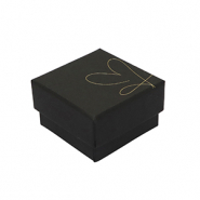 Sieraden (cadeau) doosje heart Black