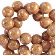 Natuursteen kralen Natuursteen kralen 4mm