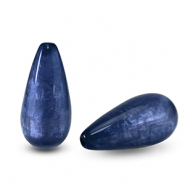 Polaris kralen druppel vorm Polmo Peacoat blue