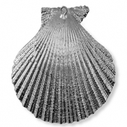 Schelp hangers specials Sint Jacobsschelp Silver
