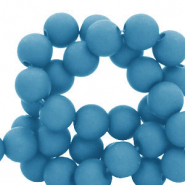 4 mm acryl kralen Azure blue