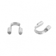 Onderdelen DQ metaal wire guardian / draadbeschermer 5mm (Ø0.56mm) Zilver (nikkelvrij)