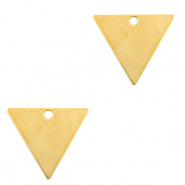 Bedels DQ metaal triangle Goud (nikkelvrij)