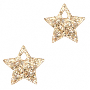 Plexx bedels star glitter Rose peach