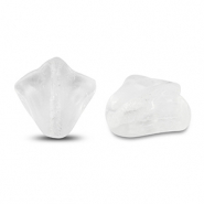 Czech kralen lily flower 9x8mm Transparent