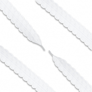 Trendy veters kant met hart White