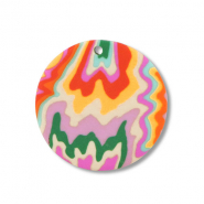 Polymeer hangers rond Multicolour