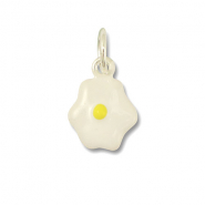 Bedels metaal ei White-yellow-silver
