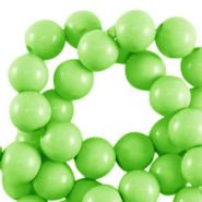 14 mm acryl kralen shiny Light green