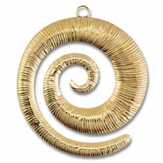 Roestvrij stalen (RVS) Stainless steel hangers spiraal Gold