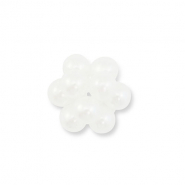 Hangers van parels bloem White