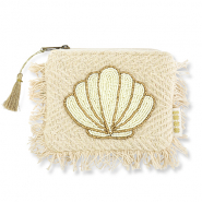 BY31® Etui schelp Beige-gold-off white