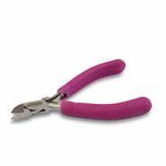 Beadalon zijkniptang met veer Purple-silver