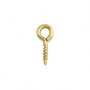 Roestvrij stalen (RVS) Stainless steel onderdelen schroefoogjes Gold