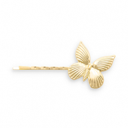 Haaraccessoires schuifspeld vlinder Gold