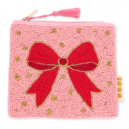 BY31&reg; Etui strik Light pink-red-gold