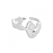Roestvrij stalen (RVS) Stainless steel ringen Silver