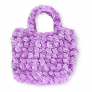Handgemaakte gehaakte tasjes Purple