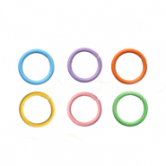 Onderdelen DQ® metaal buigring 10mm Multicolour