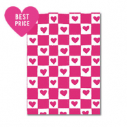 BY31® Sieraden kaartjes hart White-fuchsia