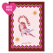 Sieraden kaartjes "you got this" Red